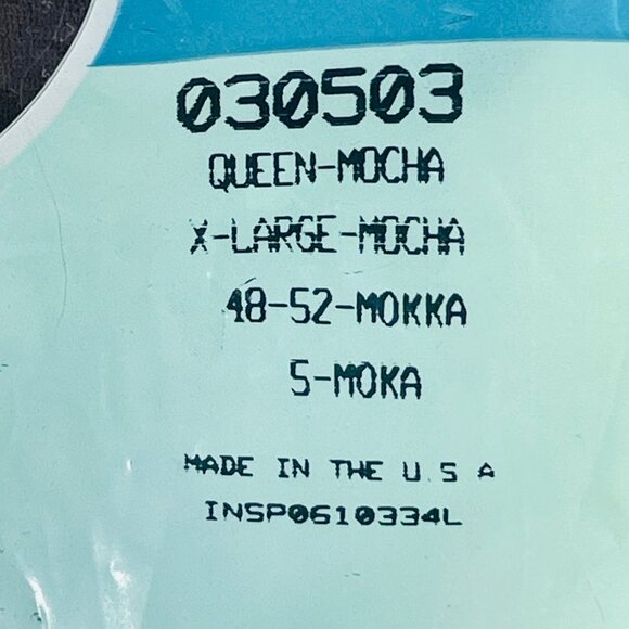 Silkies Ultra Control Top Pantyhose Queen Mocha Nylon XLarge Sheer Legs Vintage - Picture 2 of 7